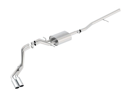 Borla S-Type Cat-Back 14 Sierra 1500 Ext. Cab Stnd Bed/CC Short Bed 143.5in WB Side Exit Exhaust