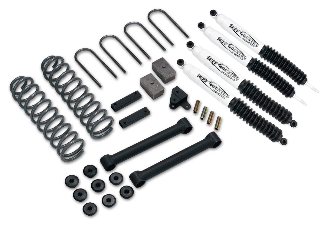 3.5 Inch Lift Kit 87-01 Jeep Cherokee EZ-Ride Tuff Country