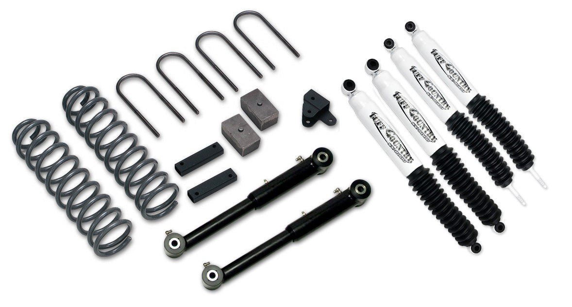 3.5 Inch Lift Kit 87-01 Jeep Cherokee Kit EZ-Flex Tuff Country