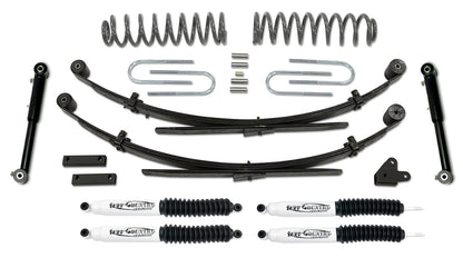 3.5 Inch Lift Kit 87-01 Jeep Cherokee EZ-Flex with Rear Leaf Springs Tuff Country