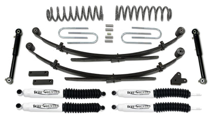 3.5 Inch Lift Kit 87-01 Jeep Cherokee EZ-Flex with Rear Leaf Springs Tuff Country