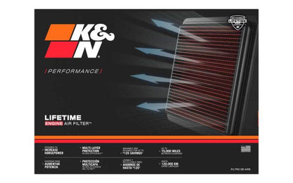 K&N 04 BMW 545i 4.4L V8 Drop In Air Filter