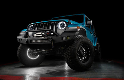 Oracle Oculus Bi-LED Projector Headlights for Jeep JL/Gladiator JT - w/ BC1 Controller