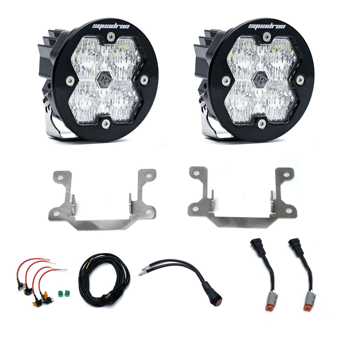 Squadron 2.0 Sport Fog Pocket Light Kit Ram 2019-25 2500/3500 Big Horn Baja Designs