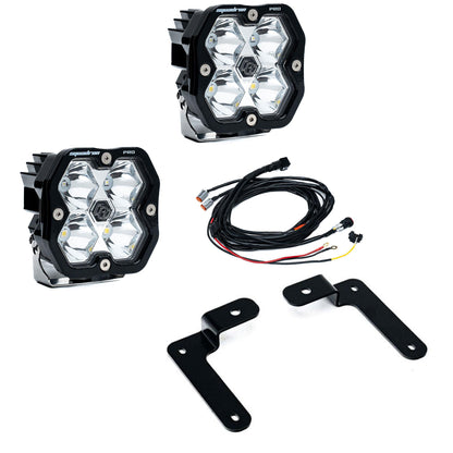 Squadron 2.0 Pro A-Pillar Light Kit Jeep 2018-26 Wrangler JL 2020-26 Gladiator JT Baja Designs