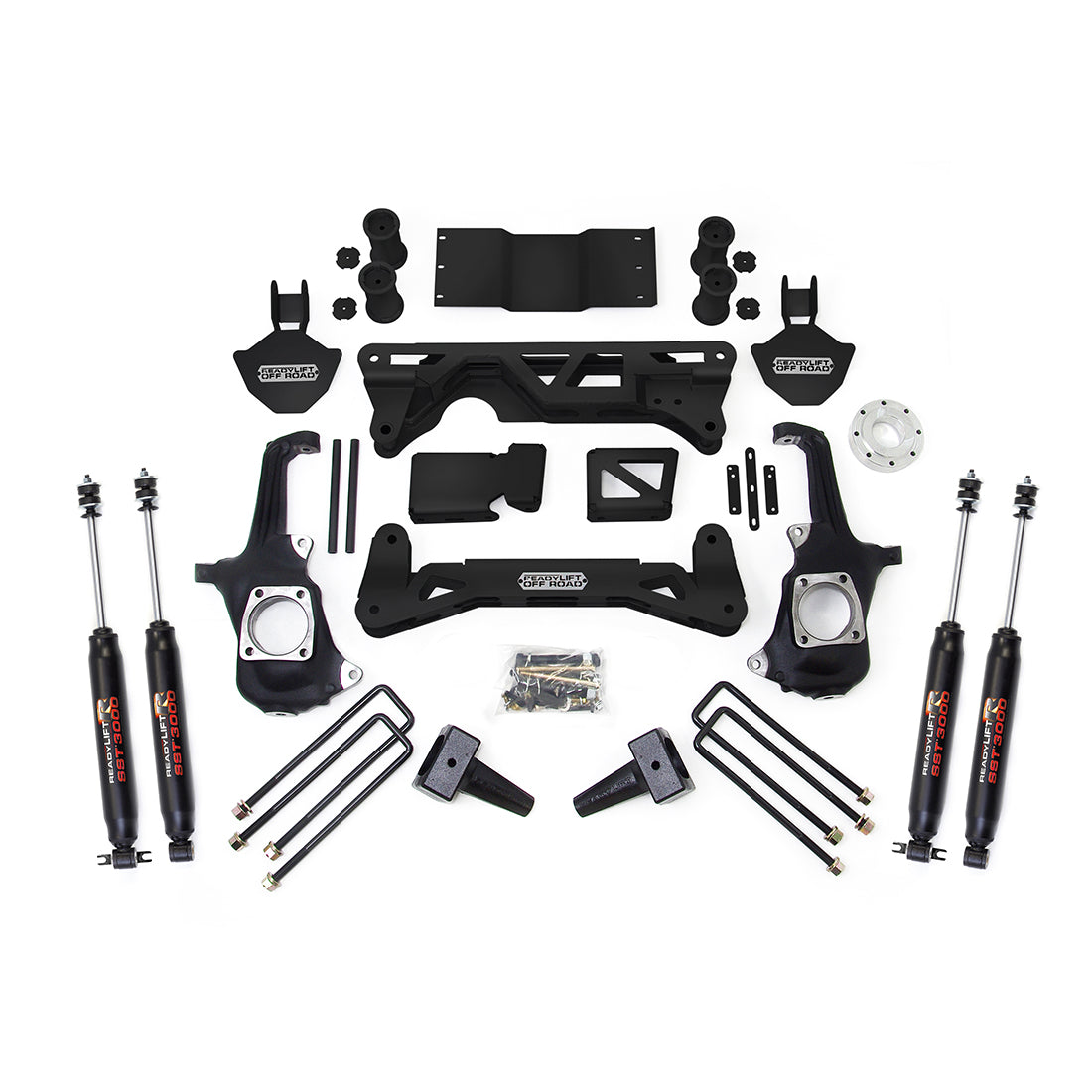 5-6 Inch Lift Kit 2011-2019 Silverado/Sierra 2500HD/3500HD W/ SST3000 Shocks ReadyLIFT