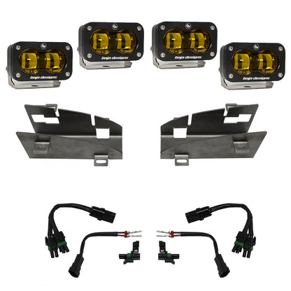 Dodge Ram Rebel/TRX (19-Present) Dual S2 SAE Baja Amber FPK Baja Designs