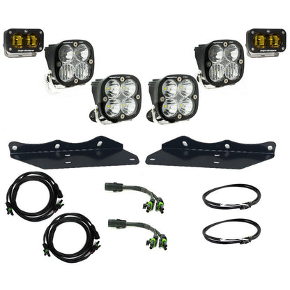 Ford Raptor (17-20) Fog Pocket Kit S2 SAE Baja Amber Pro Baja Designs