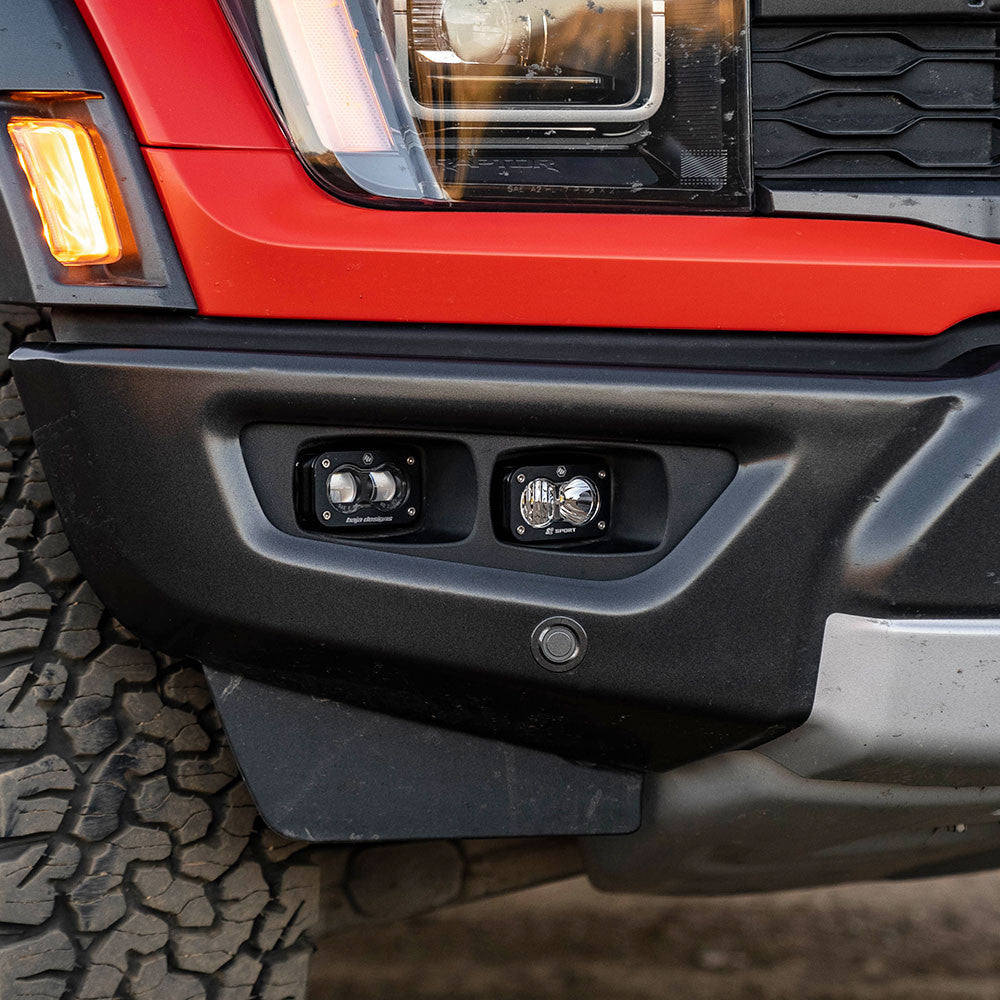 S2 SAE Baja Amber/S2 Sport Fog Pocket Kit Fits 21-On Ford Raptor Baja Designs