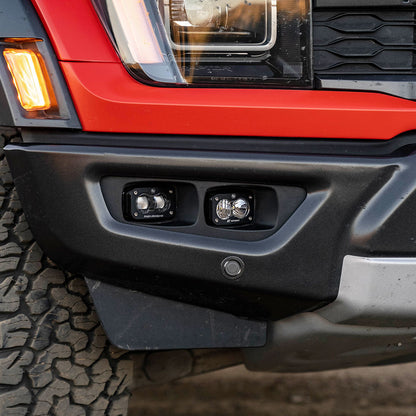 S2 SAE Baja Amber/S2 Sport Fog Pocket Kit Fits 21-On Ford Raptor Baja Designs