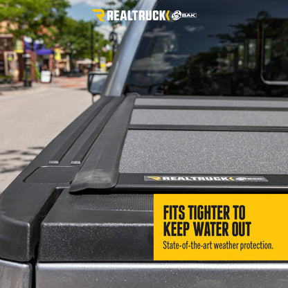 BAKFlip MX4 (GEN 3) Hard Folding Truck Bed Cover Matte Finish 2007-2021 Toyota Tundra 5 Foot 6 Inch Bed without Deck Rail System without Trail Special Edition Storage Boxes BAK