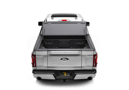BAKFlip MX4 (GEN 3) Hard Folding Truck Bed Cover Matte Finish 2007-2021 Toyota Tundra 5 Foot 6 Inch Bed without Deck Rail System without Trail Special Edition Storage Boxes BAK