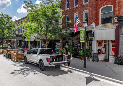 BAKFlip MX4 (GEN 3) Hard Folding Truck Bed Cover Matte Finish 2016-2023 Toyota Tacoma 6 Foot Bed with Deck Rail System BAK