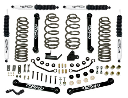 4 Inch Lift Kit 97-06 Jeep Wrangler TJ EZ-Ride Lift Kit Tuff Country