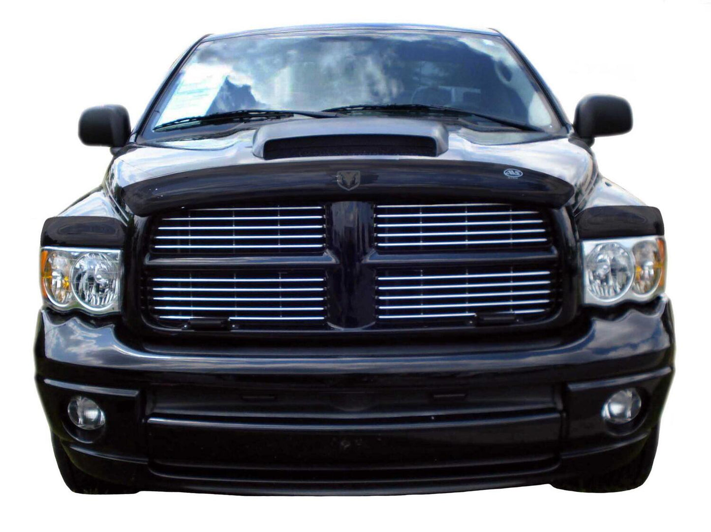 Bugflector II Stone/Bug Deflector for 2002-2005 Dodge Ram 1500 and More Deluxe 3 pc. AVS