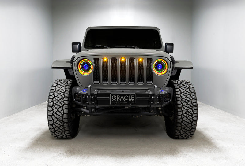 Oracle Oculus Bi-LED Projector Headlights for Jeep JL/Gladiator JT - w/ Simple Controller