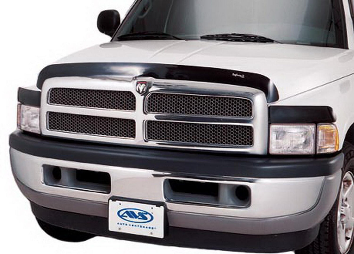 Bugflector II Stone/Bug Deflector for 1994-2002 Dodge Ram 1500 and More Deluxe 3 pc. AVS