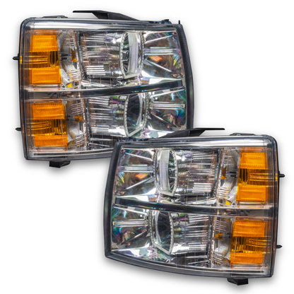 Oracle 07-13 Chevrolet Silverado SMD HL - Square Style - ColorSHIFT w/ Simple Controller