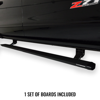Boost Auto Powered Running Boards | 2014-2019 Chevy Silverado & GMC Sierra