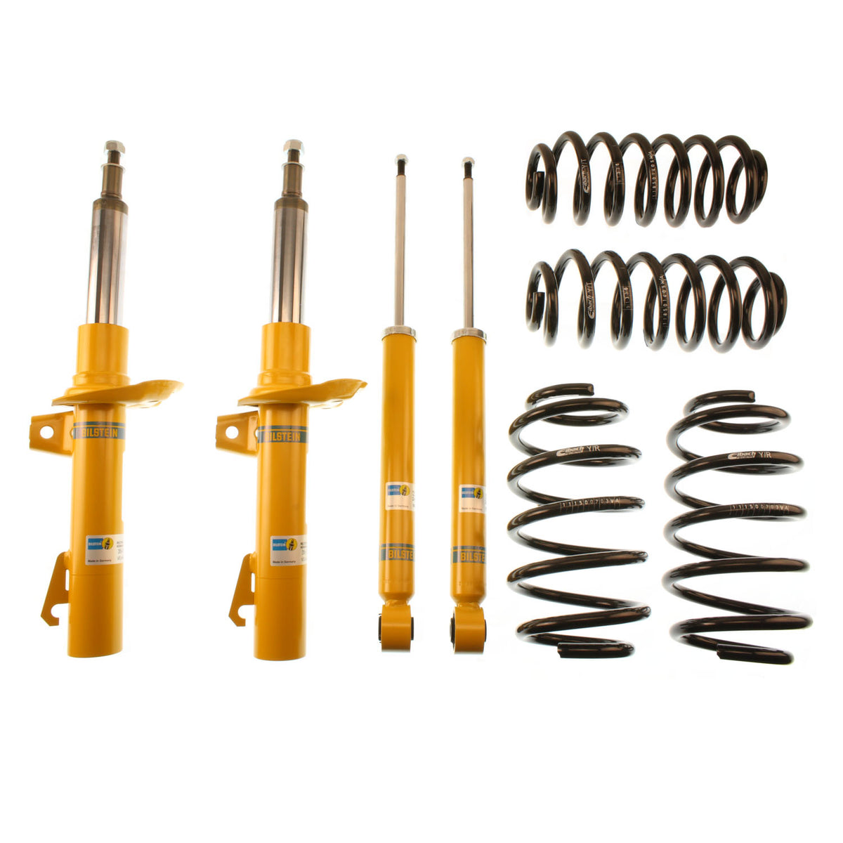 Suspension Kit Volkswagen Jetta 2006, Jetta 2018-2010 Monotube Front Lowered Height 30mm, up to 1150kg Axle Load Rear Lowered Height 30mm, up to 1010kg Axle Load With 55mm Outside Strut Diameter B12 (Pro-Kit) Bilstein