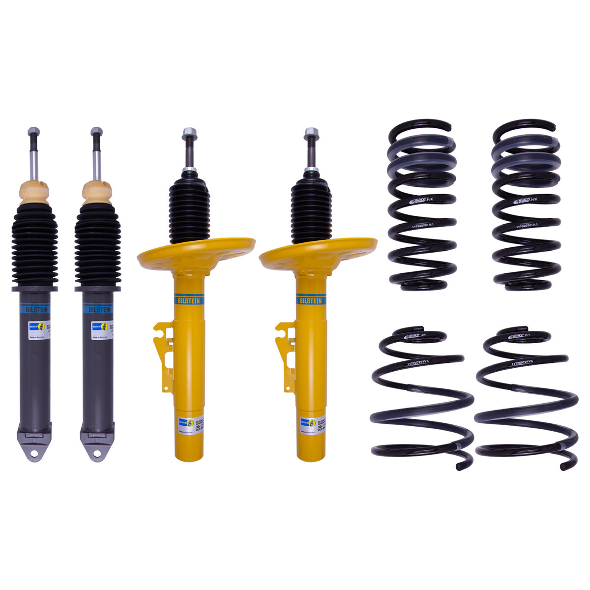 Suspension Kit Porsche 911 2012-2005 Monotube Front Lowered Height 30mm, up to 775kg Axle Load Rear Lowered Height 30mm, up to 1220kg Axle Load Without Electronic Suspension (PASM) B12 (Pro-Kit) Bilstein