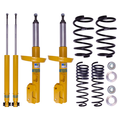Suspension Kit Saab 9-5 2009-2001 Monotube Front Lowered Height 30mm, up to 1175kg Axle Load Rear Lowered Height 30mm, up to 1050kg Axle Load From Chassis # YS3ES55CD2 B12 (Pro-Kit) Bilstein