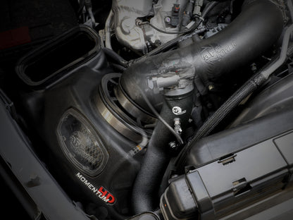 BladeRunner 3 Inch Aluminum Hot and Cold Charge Pipe Kit Black GM Diesel Trucks 20-23 V8-6.6L (td) L5P aFe Power