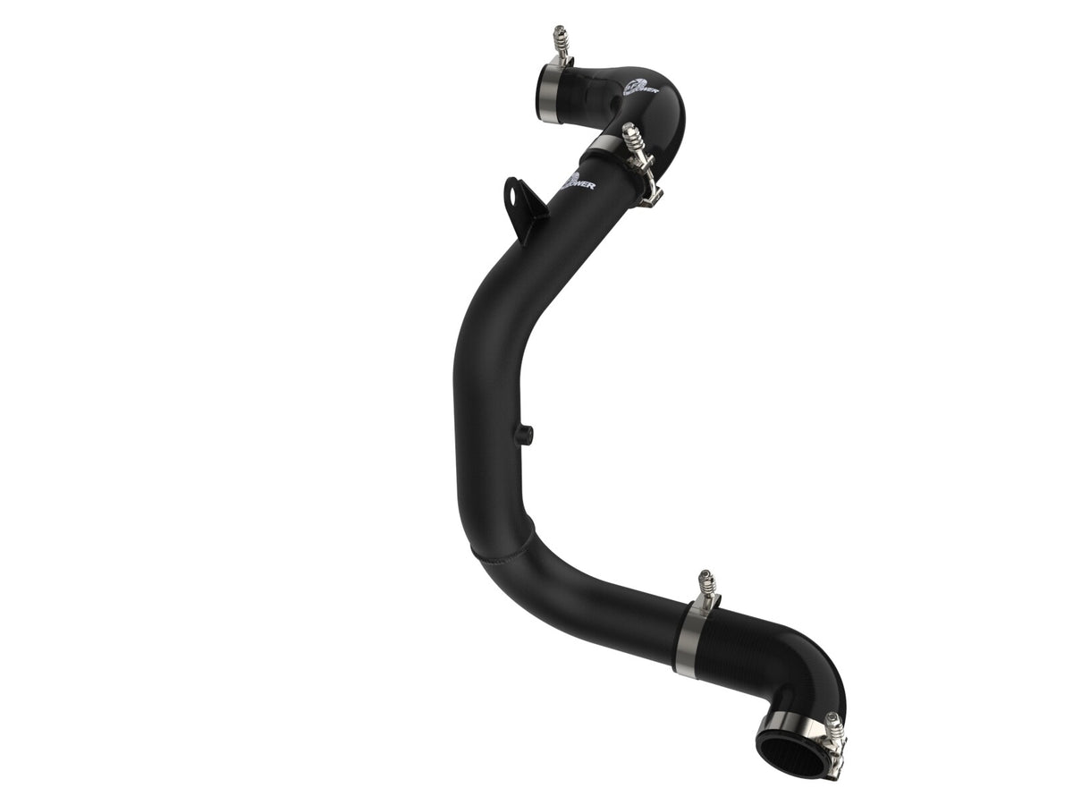 BladeRunner 3 Inch Aluminum Hot Charge Pipe Black Volkswagen Gti (Mkviii) 22-26 L4-2.0L (t) aFe Power