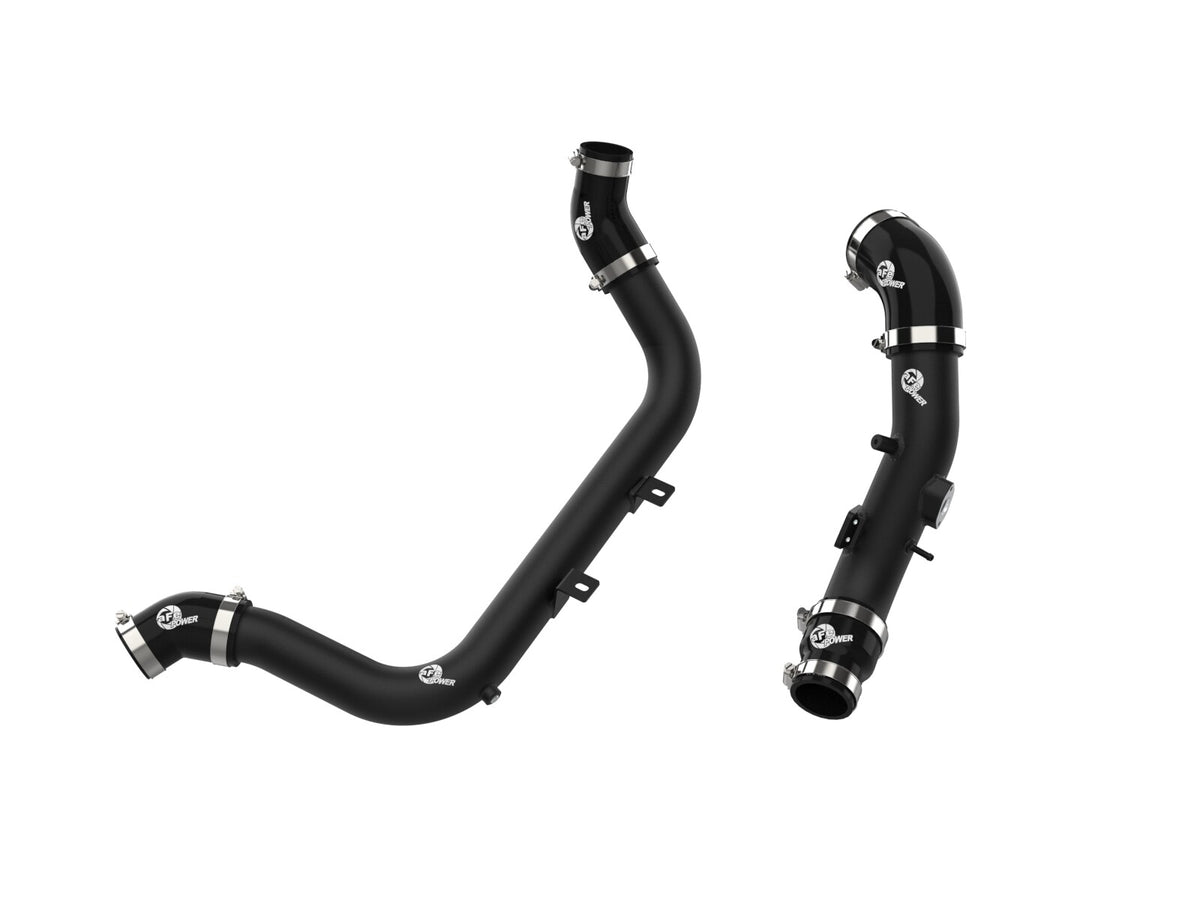 BladeRunner 2-1/4 Inch & 2-1/2 Inch Aluminum Hot and Cold Charge Pipe Kit Black Hyundai Elantra/Elantra GT/i30 17-25 L4-1.6L (t) aFe Power