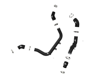 BladeRunner 2-1/4 Inch & 2-1/2 Inch Aluminum Hot and Cold Charge Pipe Kit Black Hyundai Elantra/Elantra GT/i30 17-25 L4-1.6L (t) aFe Power