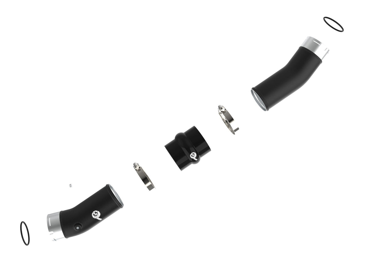 BladeRunner 3 Inch Aluminum Cold Charge Pipe Black Toyota Tacoma 24-26 L4-2.4L (t) aFe Power