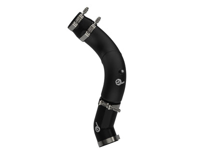 BladeRunner 2-1/2 Inch to 3 Inch Aluminum Cold-Side Charge Pipe Black Ram Diesel Trucks 25-26 L6-6.7L (td) aFe Power