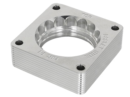 Silver Bullet Throttle Body Spacer Kit Nissan 350Z 03-06/Alitima 03-05/Infiniti G35 03-07 V6-3.5L (VQ35DE) aFe Power