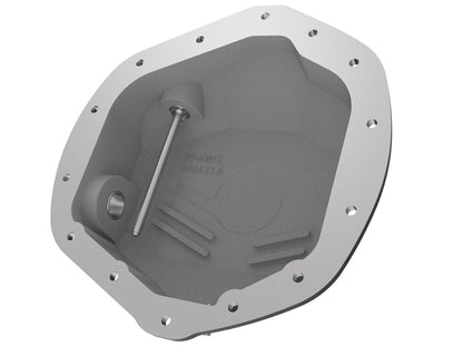 Pro Series Rear Differential Cover Black w/ Machined Fins Dodge Trucks 2500/3500 03-18 aFe Power