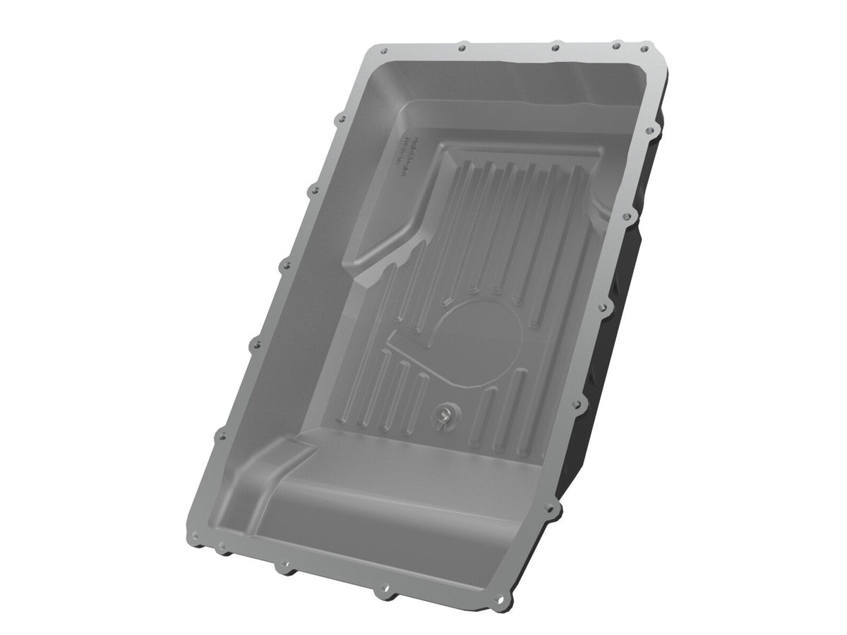 Pro Series Transmission Pan Black w/ Machined Fins Ford Trucks/SUVs 17-25 (10R60/10R80) aFe Power