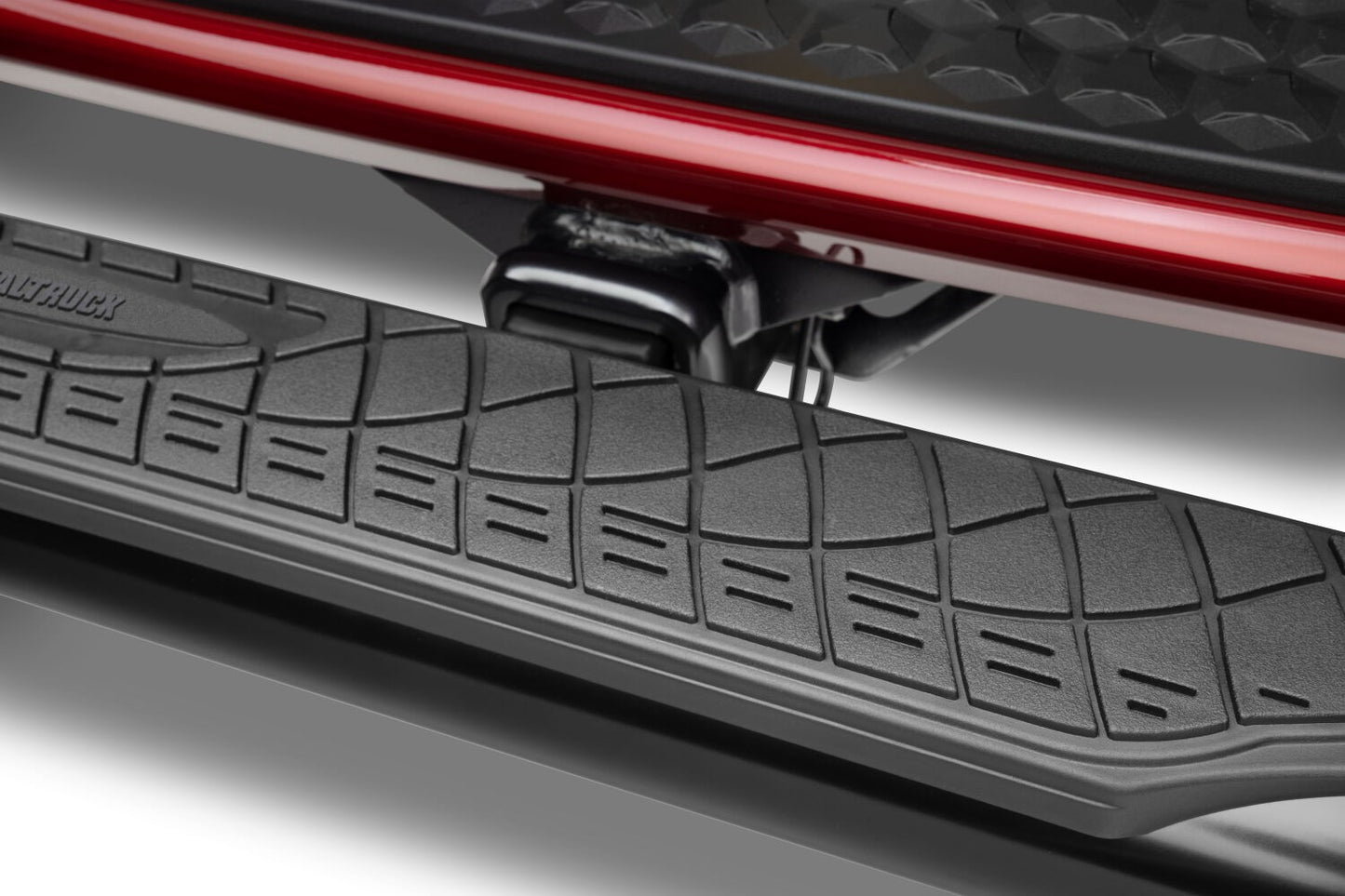 4 Inch Oval Hitch Step Black Powdercoat Go Rhino