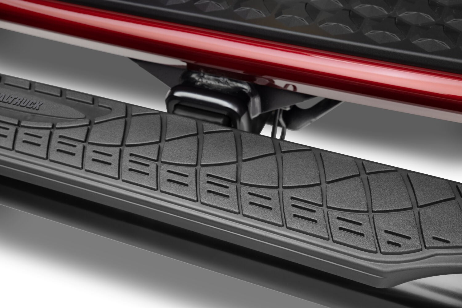 4 Inch Oval Hitch Step Black Powdercoat Go Rhino