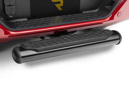 4 Inch Oval Hitch Step Black Powdercoat Go Rhino