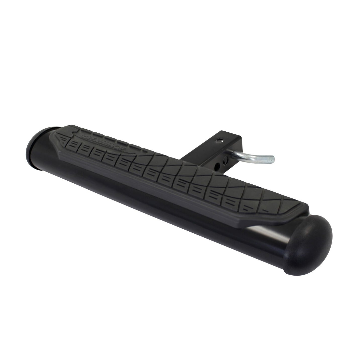 4 Inch Oval Hitch Step Black Powdercoat Go Rhino