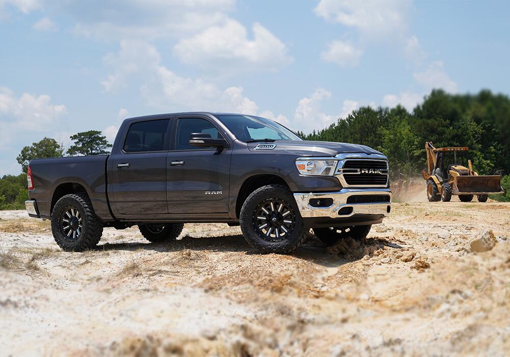 3 Inch Lift Kit 2019-2025 (New Body Style) Ram 1500 4WD with Fox Coilovers and Rear Shocks without Factory Air Ride Suspension Superlift