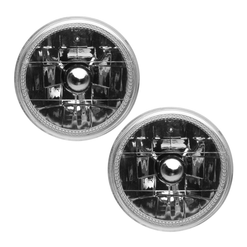 Oracle Lighting 97-06 Jeep Wrangler TJ Pre-Assembled LED Halo Headlights -UV/Purple