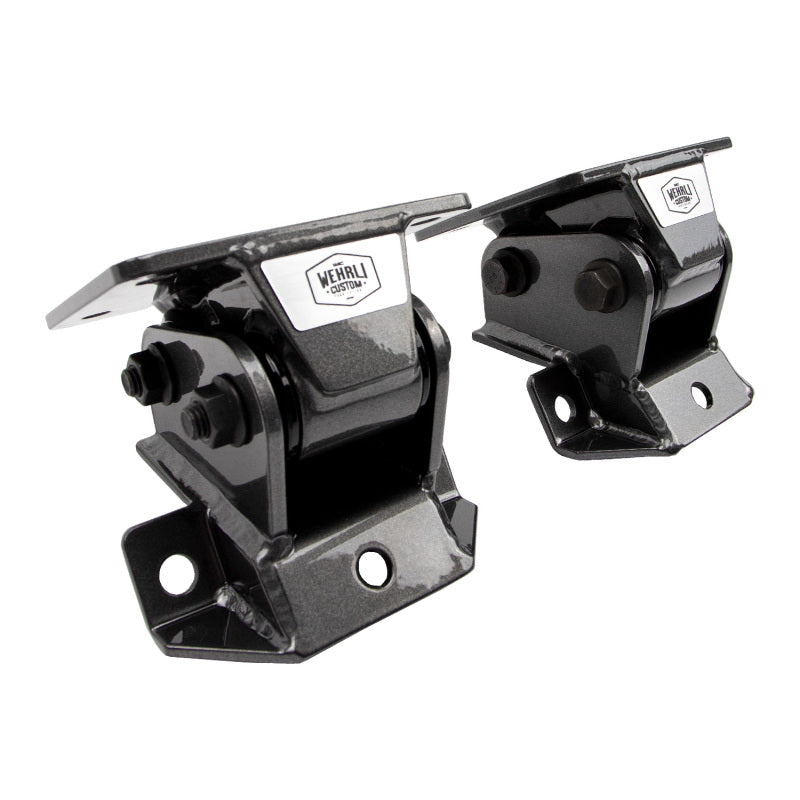 Wehrli 11-16 GM Duramax LML Heavy Duty Engine Mount - Brizzle Blue