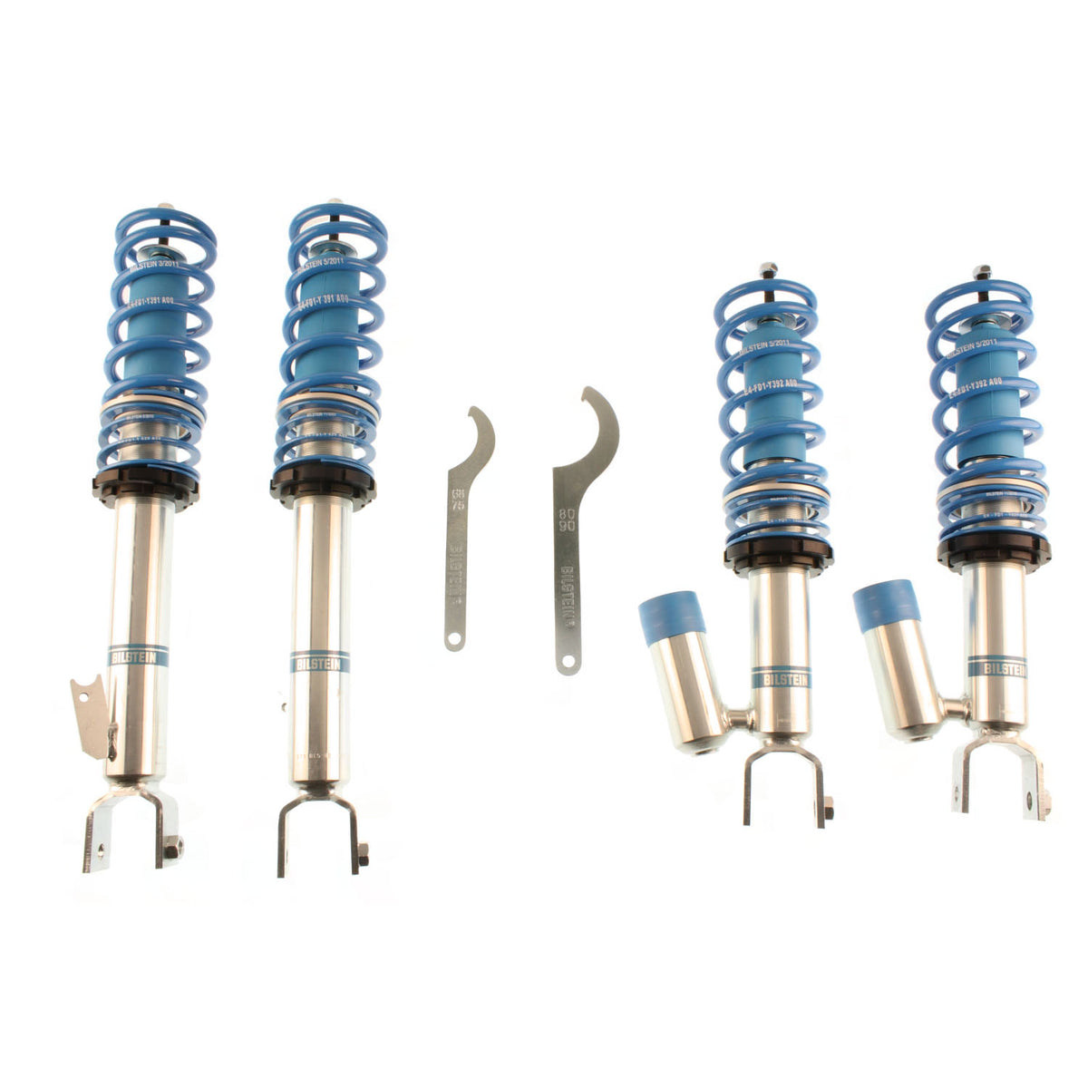 Suspension Kit Honda S2000 2009-2000 Monotube Front Lowered Height 10-35mm, up to 710kg Axle Load Rear Lowered Height 10-35mm, up to 840kg Axle Load B14 (PSS) Bilstein