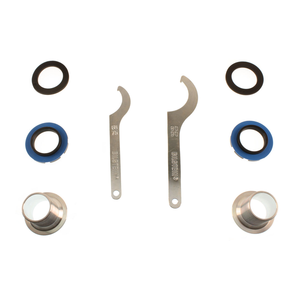 Suspension Kit Ford Fiesta 2019-2011, Mazda 2 2014-2011 Monotube Front Lowered Height 25-40mm, up to 850kg Axle Load Rear Lowered Height 20-40mm, up to 765kg Axle Load B14 (PSS) Bilstein