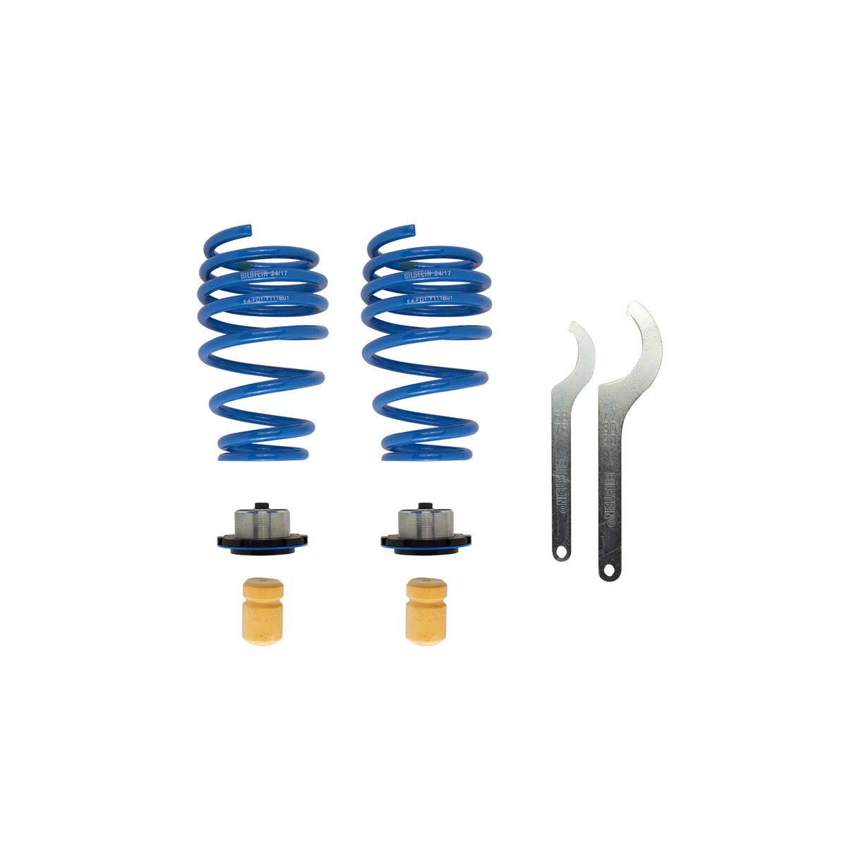 Suspension Kit Fiat 500 2019-2012 Monotube Front Lowered Height 20-40mm, up to 830kg Axle Load Rear Lowered Height 20-40mm, up to 640kg Axle Load B14 (PSS) Bilstein