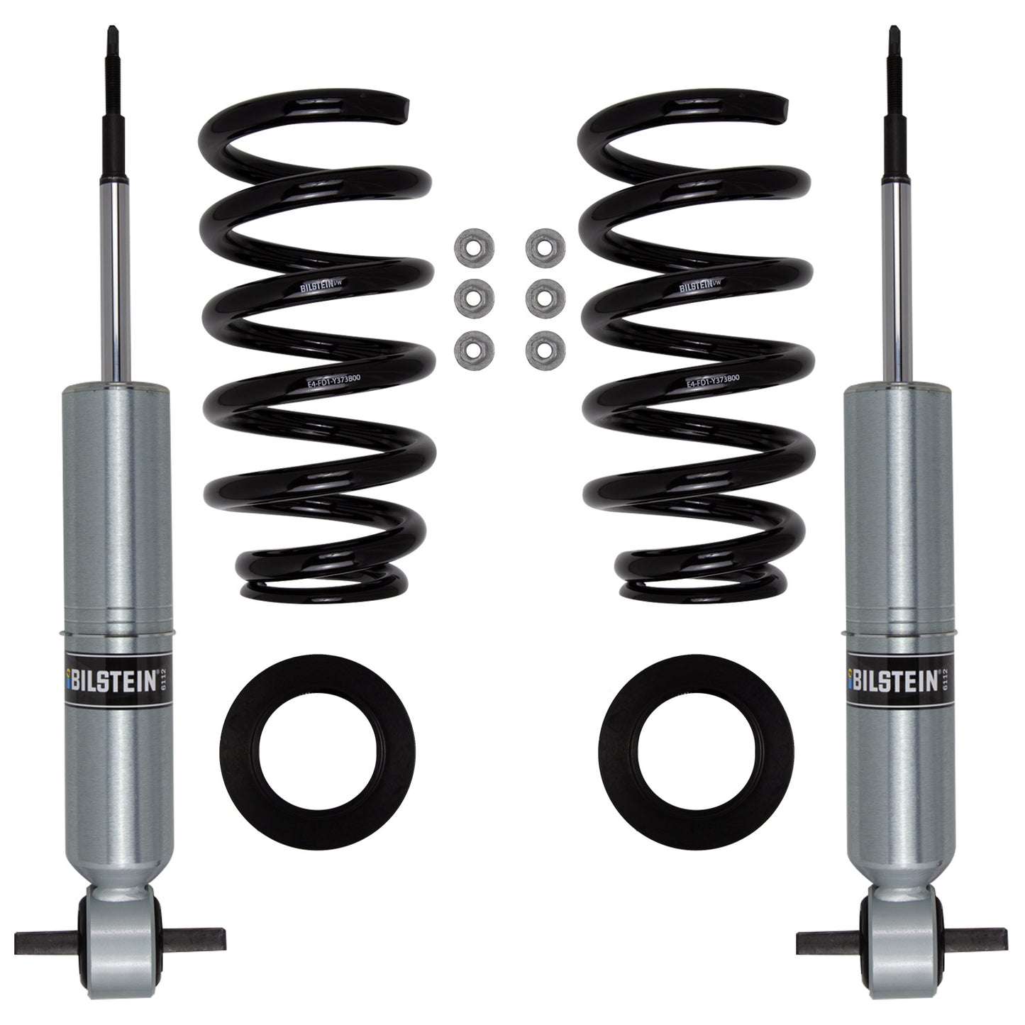 Suspension Kit Chevrolet Silverado 1500 2018-2014, Silverado 1500 LD 2019, GMC Sierra 1500 2018-2014, Sierra 1500 Limited 2019 Monotube Provides 1.85-2.75 Inch Front Lift B8 6112 Bilstein