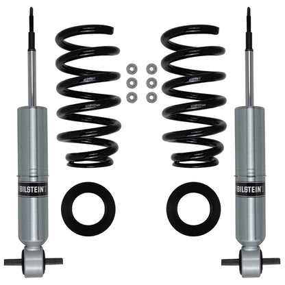 Suspension Kit Chevrolet Silverado 1500 2018-2014, Silverado 1500 LD 2019, GMC Sierra 1500 2018-2014, Sierra 1500 Limited 2019 Monotube Provides 1.85-2.75 Inch Front Lift B8 6112 Bilstein