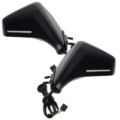 Oracle 10-15 Chevrolet Camaro Concept Side Mirrors - Unpainted - Dual Intensity
