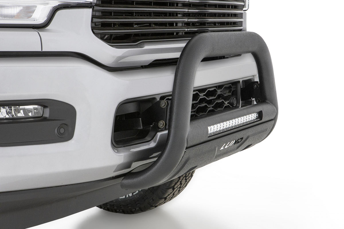 Bull Bar with LED Light Bar Black 2020-2024 Silverado/Sierra 2500 HD/3500 HD Lund