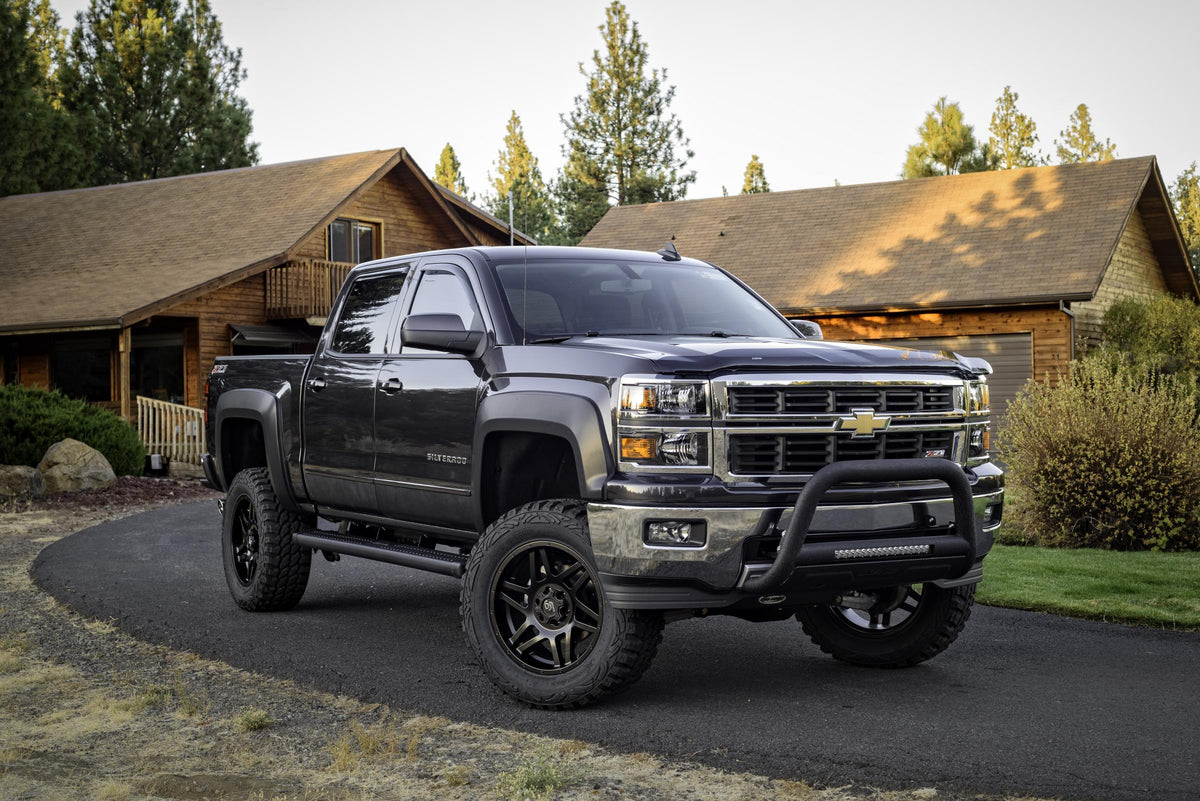 Bull Bar with LED Light Bar Black 2020-2024 Silverado/Sierra 2500 HD/3500 HD Lund